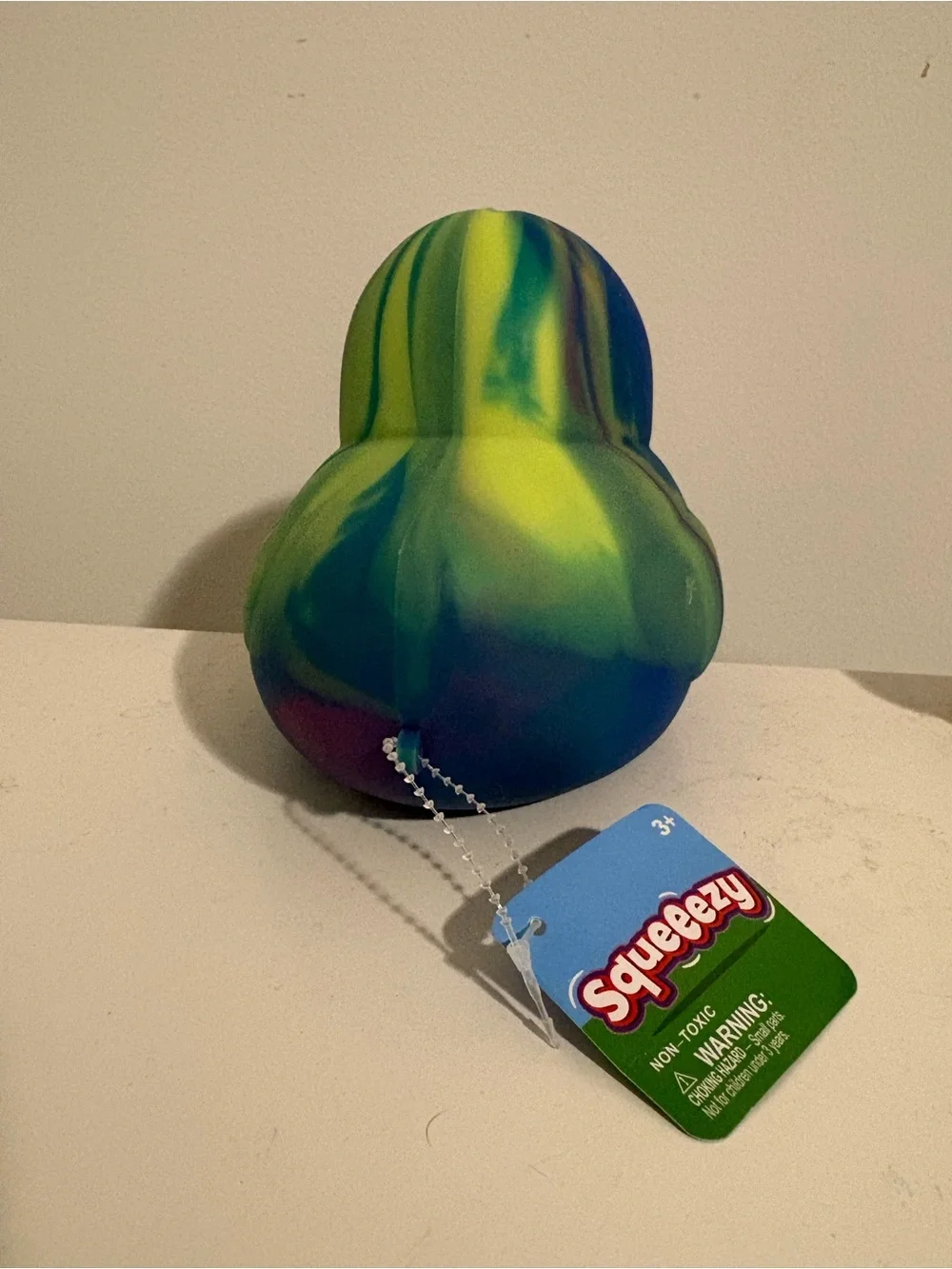 Sunny Days Jumbo Squeezy Duck – Tie-Dye Squishy Stress Relief Toy – New